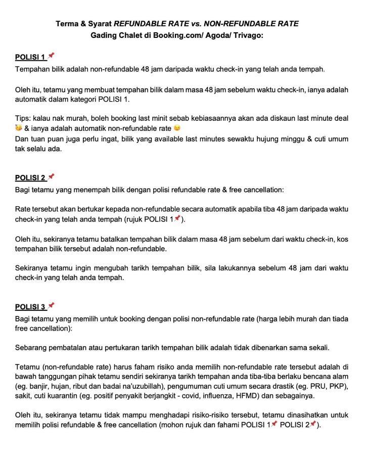Gading Chalet Kuala Terengganu Bagian luar foto